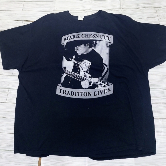 Mark Chesnutt Country Concert T-Shirt Tee Size 3X XXL - Picture 1 of 7